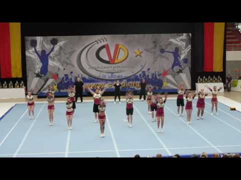 DCxM 2017 2.Platz Red Arrows - Senior Coed Cheer