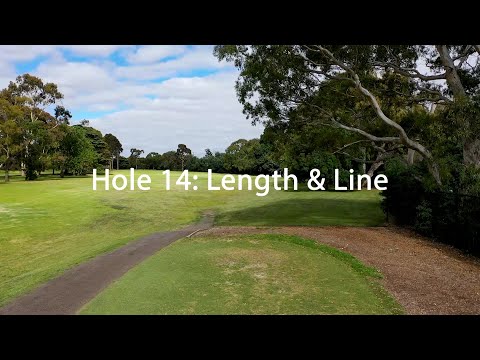 Hole 14 - Length & Line