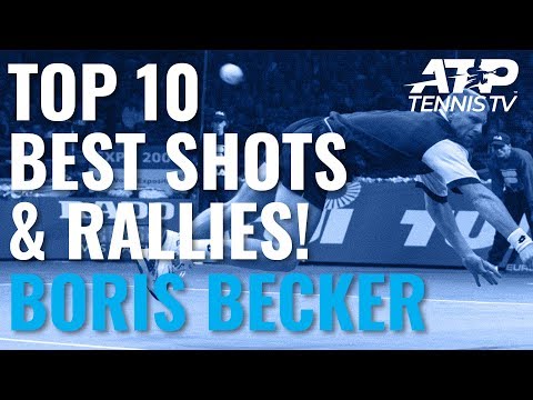 Top 10 Boris Becker ATP Shots & Rallies!