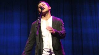 David Archuleta~(cover) Somewhere Only We Know~Idaho Falls ~9-17-15