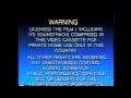20th Century Fox Home Entertainment Warning Screen 1995 1999 Australia