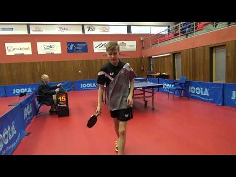 2019 ITTF CZECH CADET OPEN: PALUSEK - BEKIR Eren BUL2