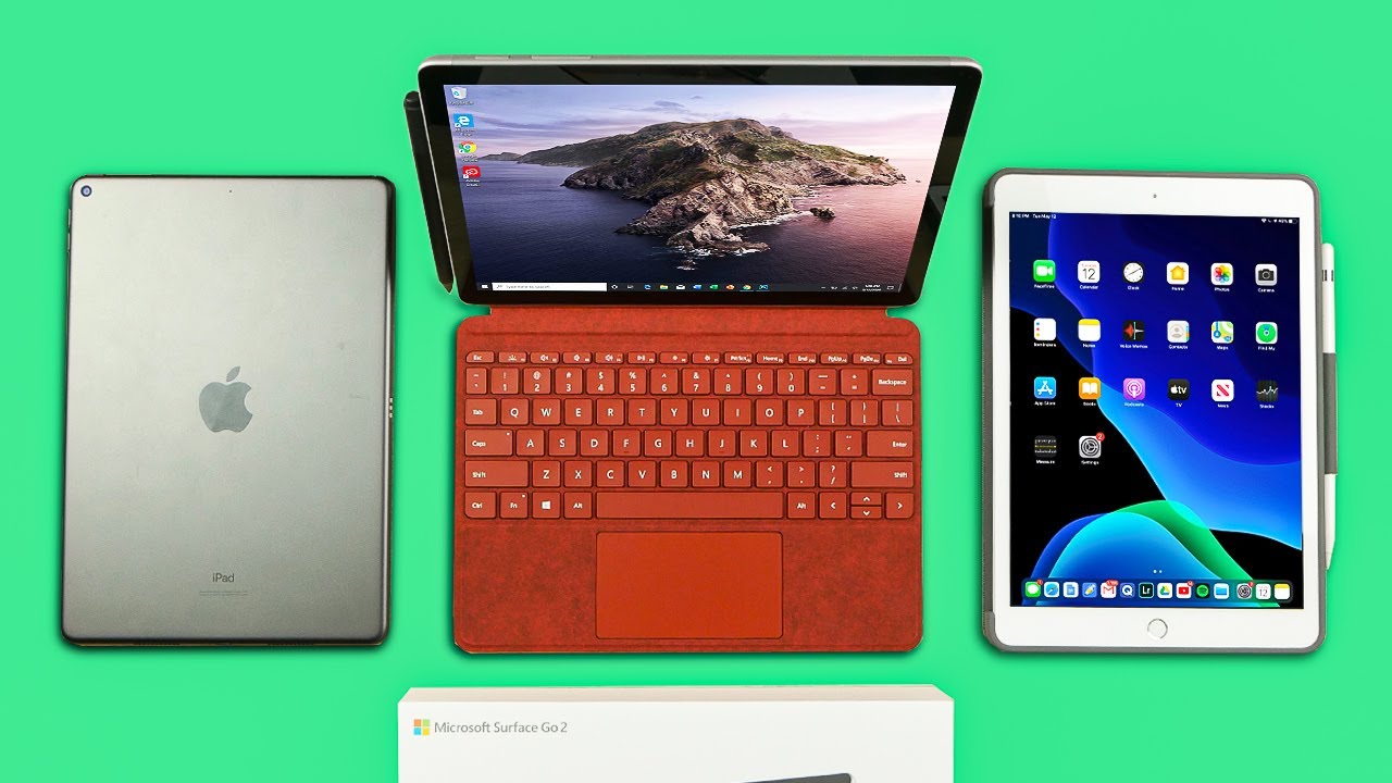 Surface Go 2 Unboxing - vs iPad 7th gen vs iPad Air 2019