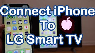 LG TV: Connect iPhone  To LG Smart TV  Wirelessly 2024 New Way, Screen Mirror Tech