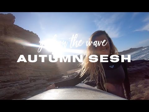 Autumn Sesh in Ericeira Portugal, Ribeira October 2019 - Girl on the wave