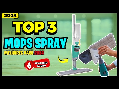 🏆Top 3 Melhores Mops Spray 2024 Com o Melhor Custo Benefício//Mop Spray é Bom?