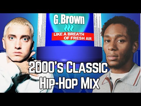Old School Early 2000's Classic Hip Hop Mix! G.Brown - Like a Breath of Fresh Air  DJ Mixtape - 2000