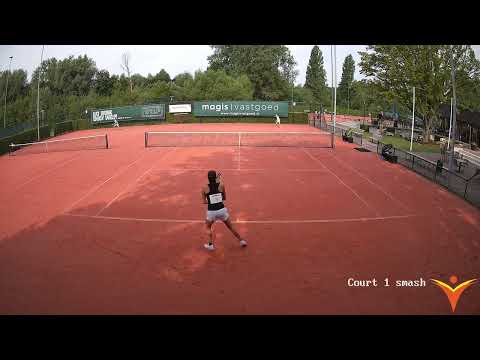 Slamstox College Tennis Showcase 2023 - Isis van Dinter vs. Daria  Godlewska