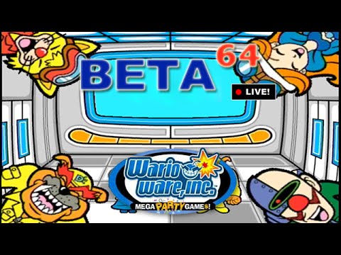 Beta64 Live - WarioWare: Mega Party Game$! w/ Friends (JFF)