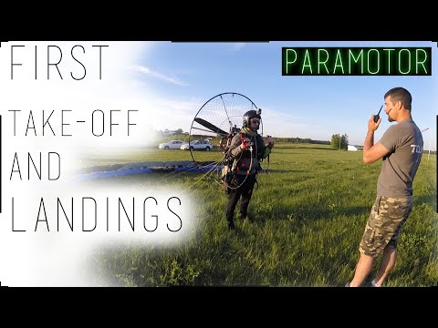 33 First Paramotor Flights Compilation