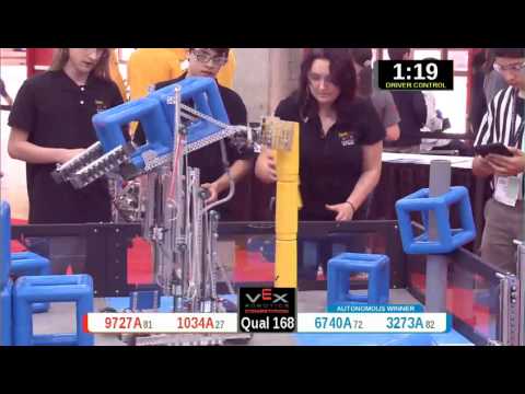 2015 VRC Arts Q168 - 9727A 1034A vs 6740A 3273A - 58 to 67 - VEX Worlds 2015 - Arts Division