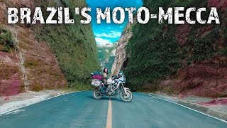 Exploring Brazil's Breathtaking Serra Do Corvo Branco! (S3:E31) #motovlog