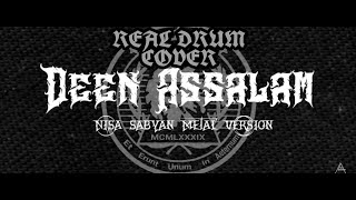 Download lagu Nissa Sabyan - Deen Assalam (Metal Ghotic) | Real Drum Cover mp3
