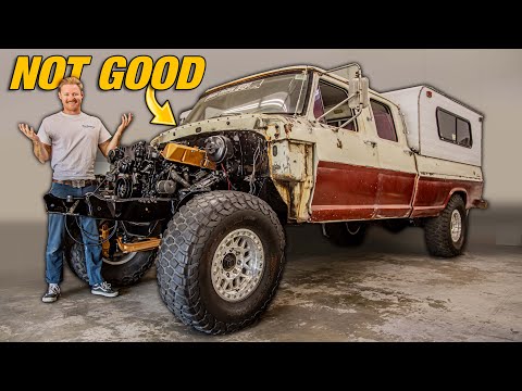 1971 Crew Cab's Engine Is INSTALLED & We Found A HUGE Problem...
