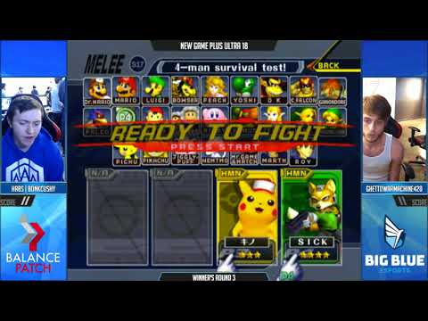 NGPU 18 SSBM - BonkCushy (Pikachu) vs. GWM420 (Fox) - Melee WR3
