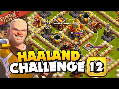 Easily Beat the Impossible Final - Haaland Challenge #12 (Clash of Clans)