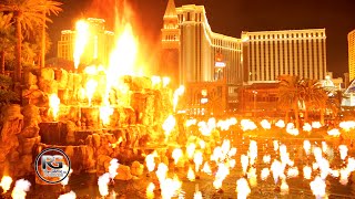Mirage Volcano Show in Las Vegas