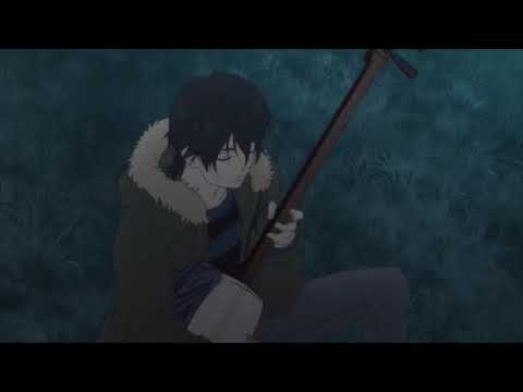 Setsu plays Shamisen all night by the river side, Yuna caught Taketo cheating. Mashiro no oto.