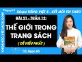 Giải sgk Tiếng Việt lớp 5 Bài 21: Thế giới trong trang sách