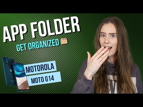 Motorola Moto g14 – App Folder / Move Apps • 📱 • 📂 • 👍🏼 • Anleitung | Tutorial