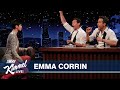 Guest Hosts Ryan Reynolds Hugh Jackman Interview Emma Corrin
