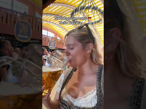 Goodbye Germany 🇩🇪 Hello Bavaria 🍺 #oktoberfest #beerfest #bier #germanculture #beerlover #german