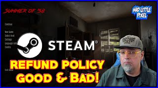Steam Refund Policy Causes A Horror Game Dev To Give Up! & Let's Play Summer of '58 From Emika Games