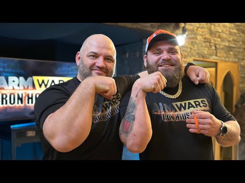 AUSTIN JAGGERS Vs. MINDAUGAS DULSKAS - ARM WARS ‘IRON HOUSE 3’ - SUNDAY 26TH MARCH - IT IS ON