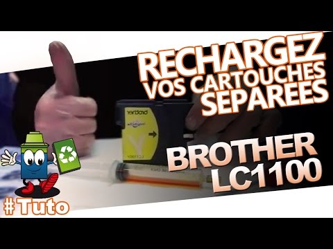 comment remplir toner brother