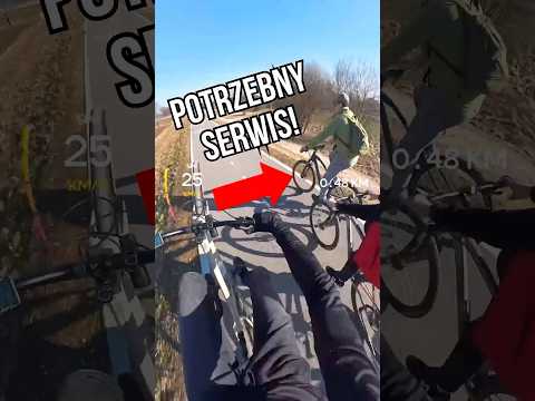 Cud, że ten rower jechał 🤯