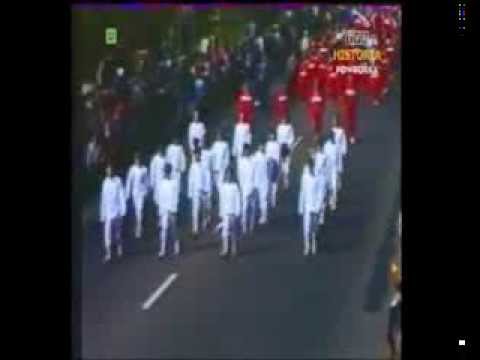 Pochód 1 Maja 1989 Konin.