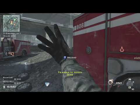 Call of Duty Modern warfare 3 Survival mode +200 Waves Strategy Interchange