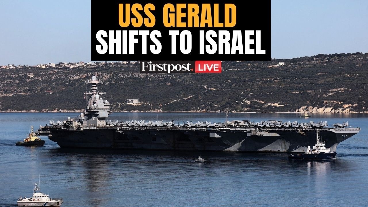 LIVE: USS Gerald R Ford Arrives at Haifa Seaport Amid Tensions With Iran | N18G