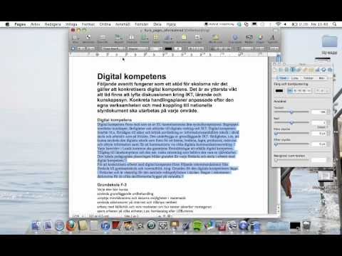 6  Formatera brödtext