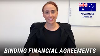 Binding Financial Agreements. Australian Lawyers. Episode 1