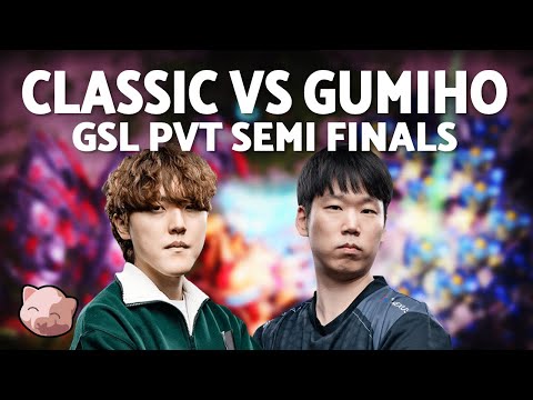 CLASSIC vs GUMIHO | GSL Ro4 (Bo5 PvT) - StarCraft 2