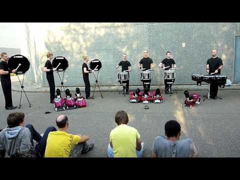 Starriders Drumline 2011 DCE Final Warm Up 3