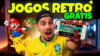 Como Jogar Jogos Retrô no iPhone de GRAÇA! (2026)