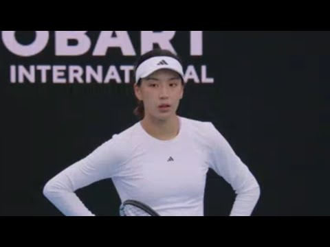 Xinyu Wang vs Talia Gibson R1 Hobart 2026