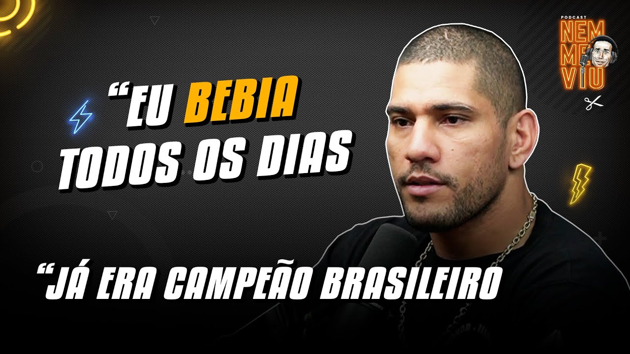 ALEX POATAN e o ÁLCOOL