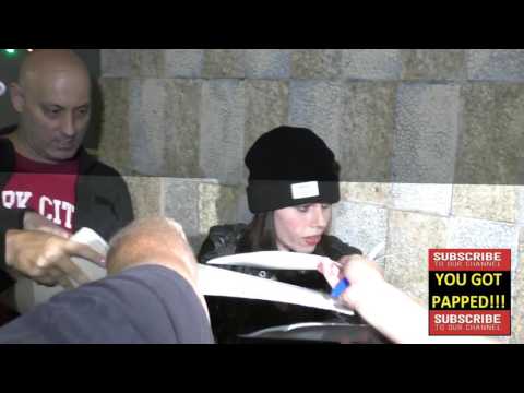 Fairuza Balk outside the Antibith Premiere at Cinefamily Theatre