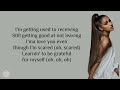 Ariana Grande - pov (lyrics)