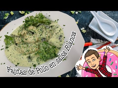 Pollo En Salsa Blanca Video