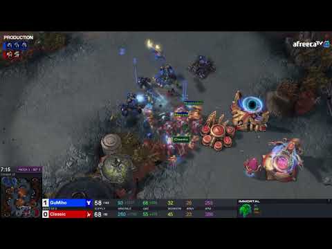 2018 GSL Round16 Group C Match1 Classic vs Gumiho