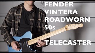 Video thumbnail for Fender Vintera Road Worn '50s Telecaster - 1 year later review (VINTAGE GUITAR for a BARGAIN PRICE!) by Matt