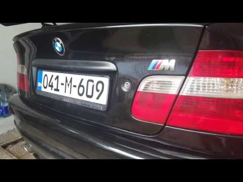 BMW e46 Subwoofer test