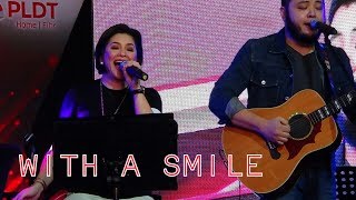 REGINE VELASQUEZ &amp; ROBIN NIEVERA - With A Smile (The FIBR Experience - Robinsons Place Antipolo)