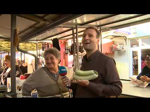 Baka Vojka na pijaci nasmejala Marka do suza - DJS - (TV Happy 17.09.2019)