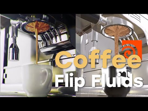 Houdini Adventure - Coffee Simulation with Flip Fluids