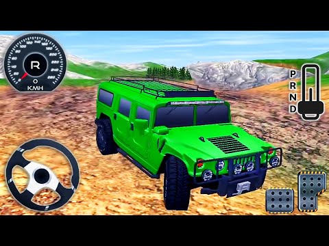 Offroad SUV Jeep Mountain Drive - 4x4 Hammer Truck Driving Simulator - Android GamePlay